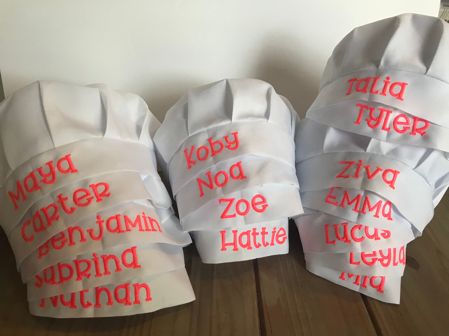 Personalized Kids Chef's Hat